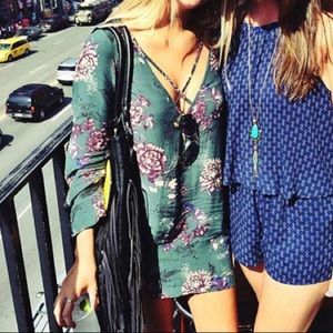 Free People Floral Tunic